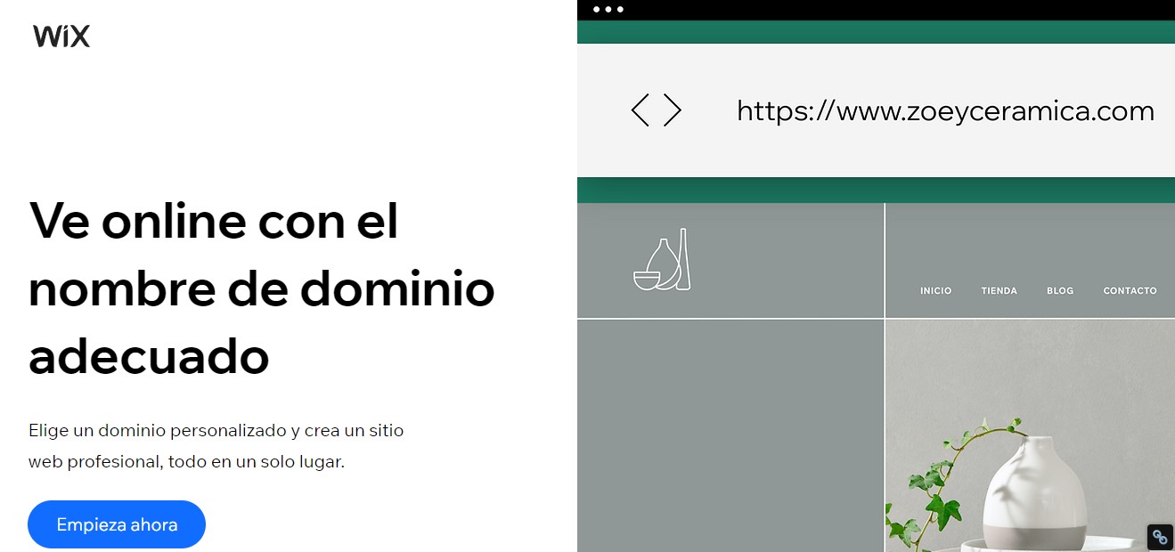 crear blog con wix