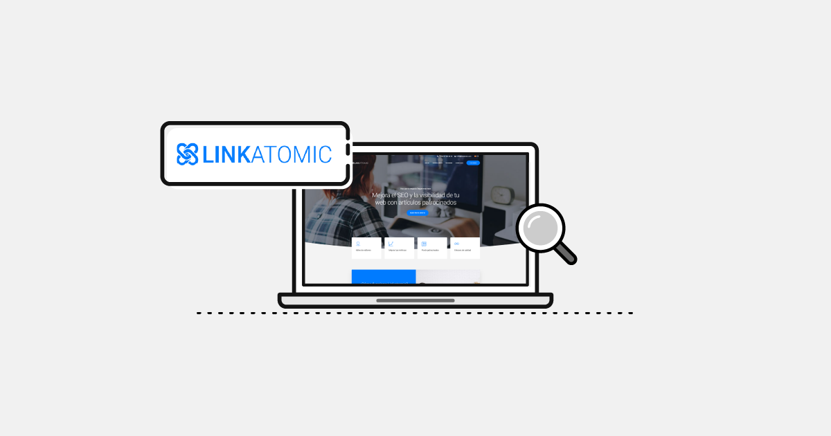 Linkatomic Plataforma en Español para link building