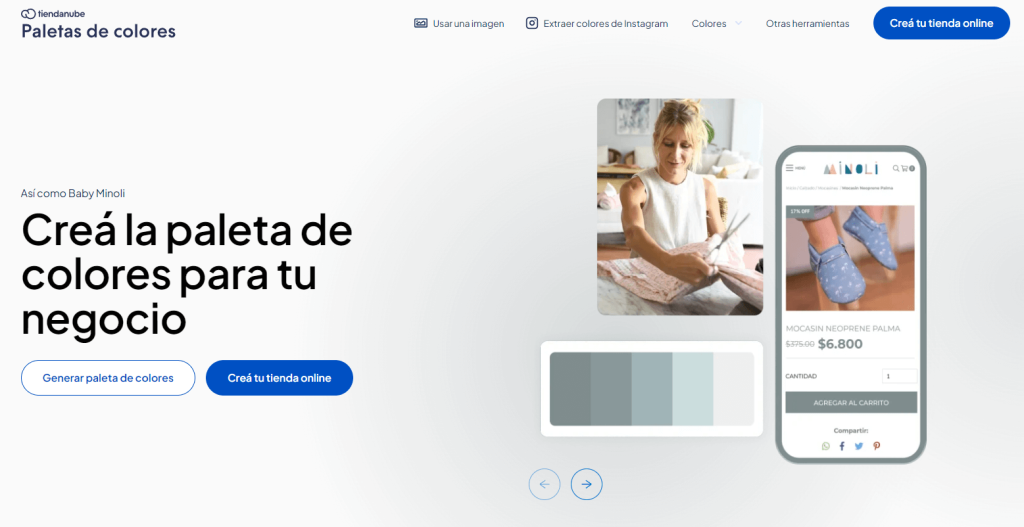 paleta de colores
