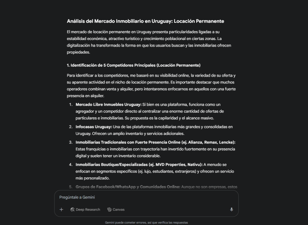 análisis
