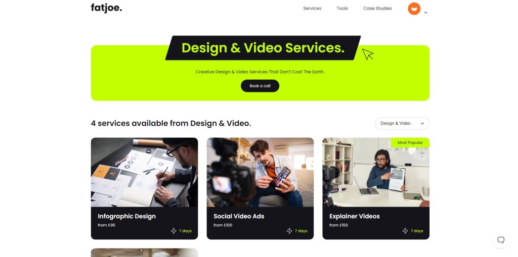 Design & Video Services.