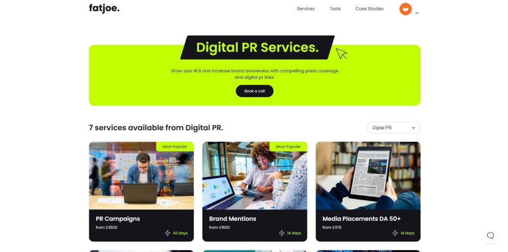 Digital PR Services fatjoe
